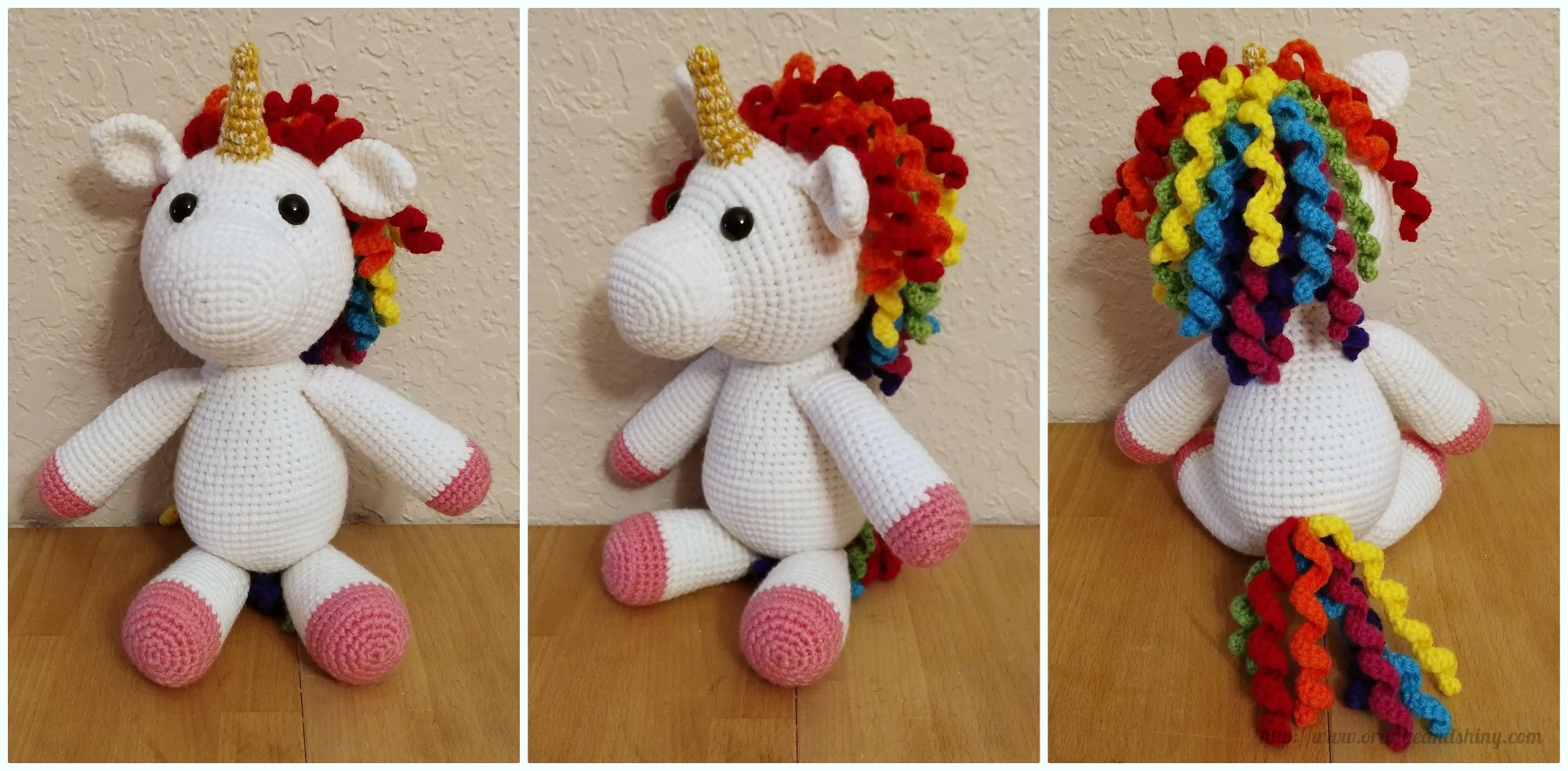 A Unicorn for Paisley — Orange & Shiny
